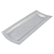 Bon Chef 70032 Futura Platter 11-3/8" X 28-5/8" Aluminum With Pewter Glo Finish