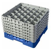 Cambro 30S1114168 Camrack® Glass Rack With (6) Soft Gray Extenders Full Size