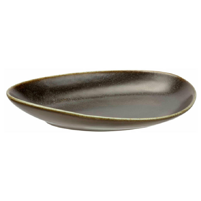 Bon Chef 2200028P Tavola Plate 8“L X 5-1/4"W X 1-1/4"H Oval (free Form)