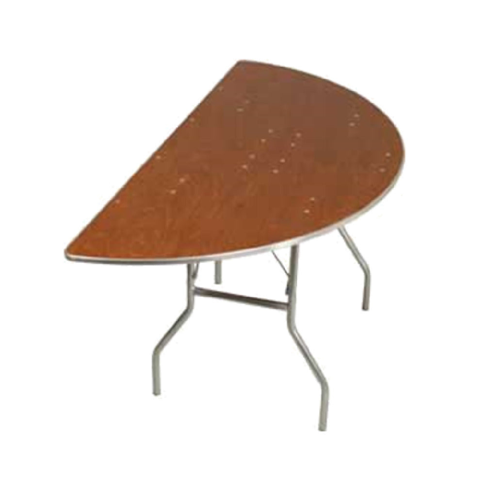 Forbes Industries HOSC72 200 Series Folding Table Half-round 1/2 Of 72" Dia. X 30"H