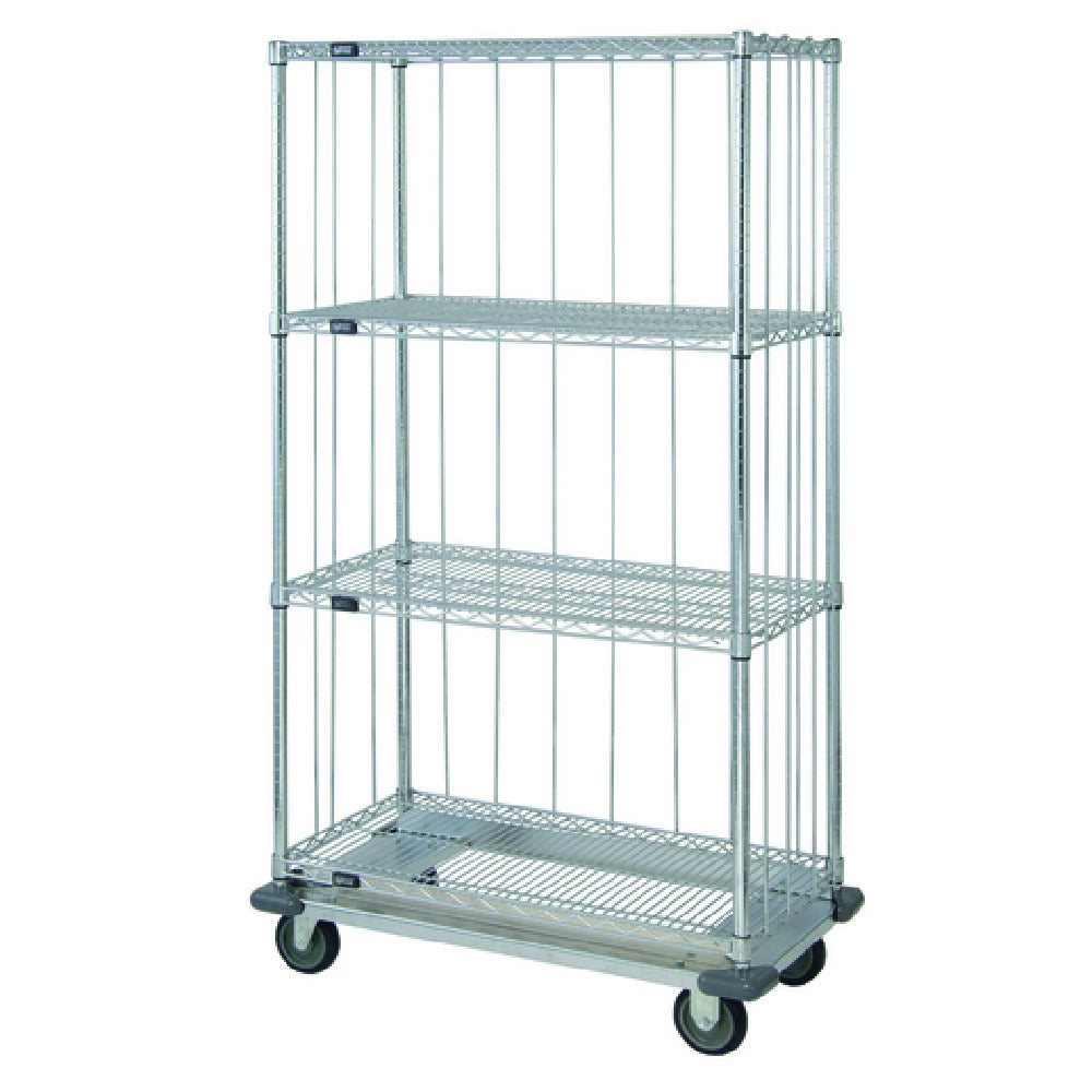 Quantum MD1860C47RE Mobile Enclosure Cart 60"W X 18"D X 81"H Includes: (4) Wire Shelves
