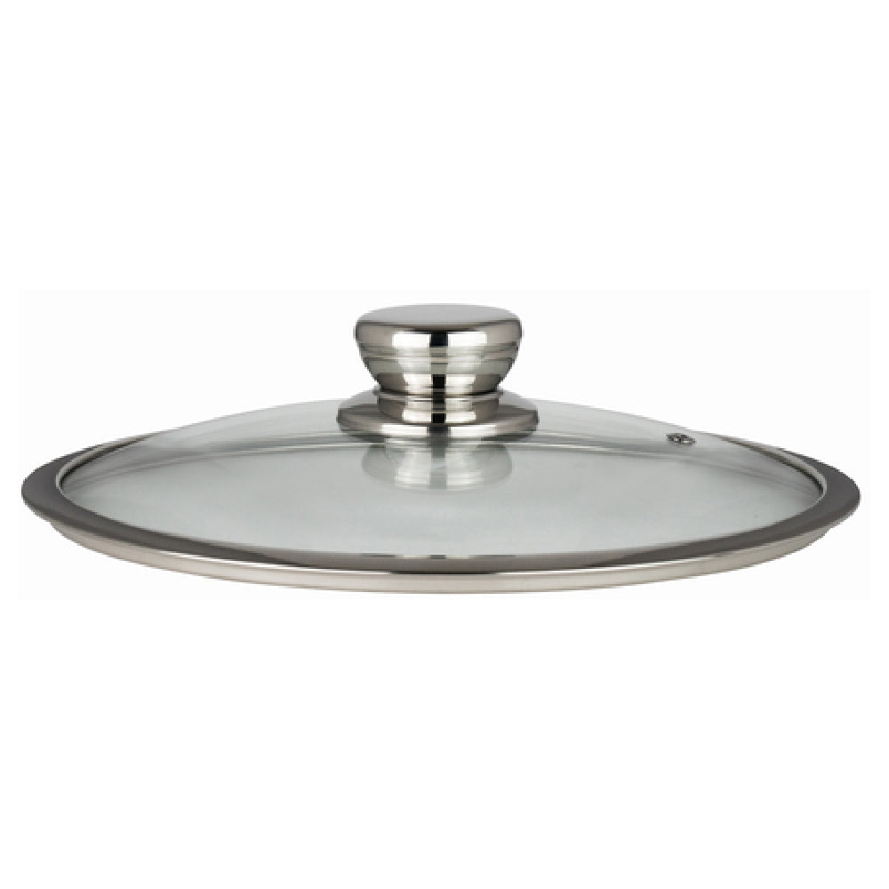 Steelite 7347MW123 Lid With Stainless Steel Handle 11.0" X 2.5" Creations Metal