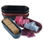 HS Inc HS1010-J Cracker/Condiment Basket 8-1/2" X 3" X 2" Deep Microwavable And Dishwasher Safe