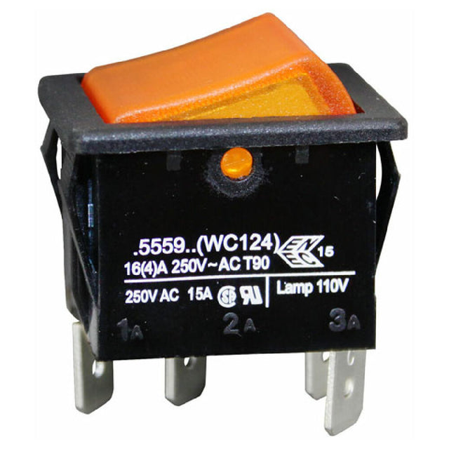 Curtis WC-124 Hot Water Switch 15/16 X 1 1/8 Spst