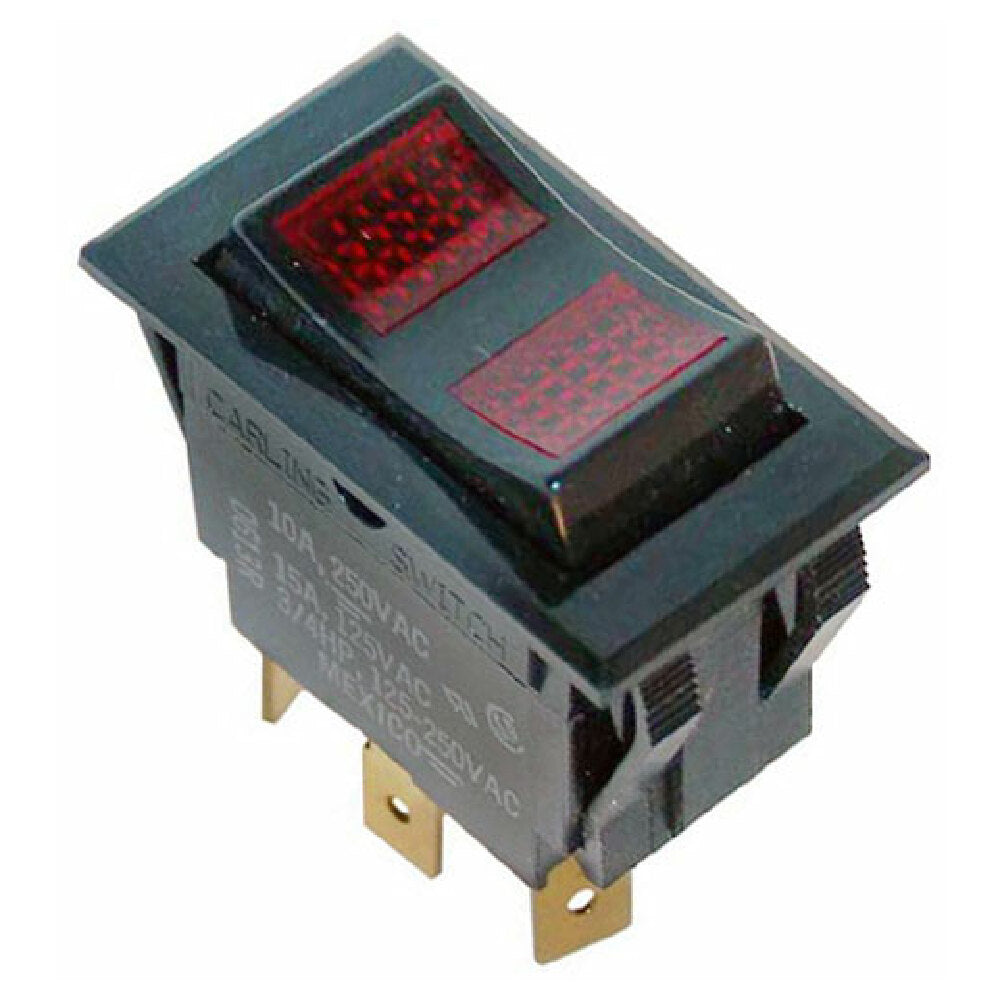 Dynamic Cooking Systems 16087-1 Power Switch 1 5/8 X 3/4 Spdt Ctr Off