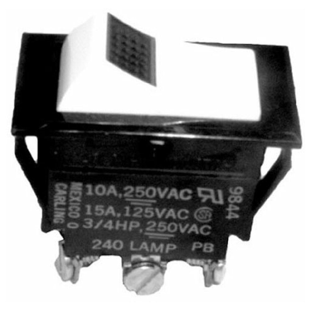 Middleby Marshall 3003830 Rocker Switch 7/8 X 1 1/2 Dpdt Ctr Off