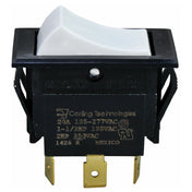 Jade Range 200356000 Switch On/off/on White Rocker