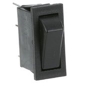 Jade Range 2035500000 Switch On/off/on Black Rocker