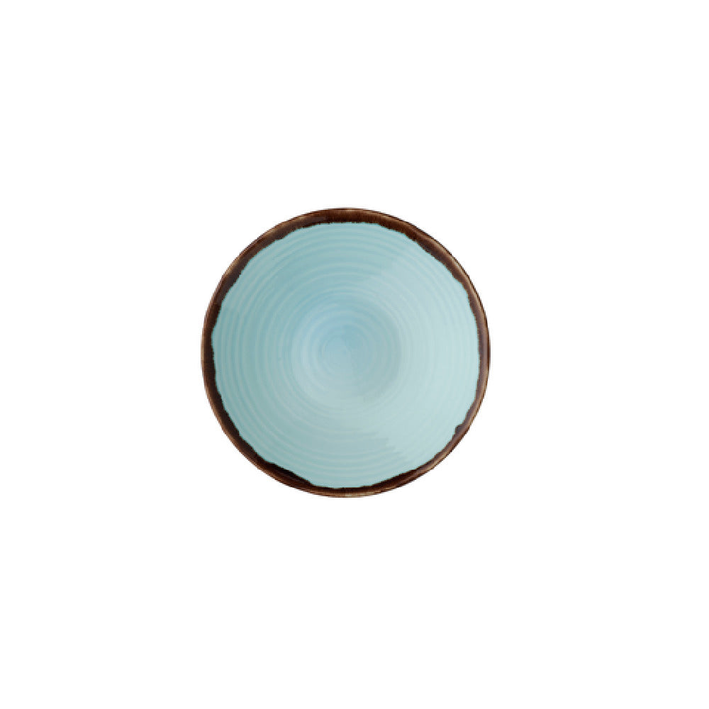 Arc Cardinal FN940 Dudson Harvest Turquoise Organic Coupe Bowl 47.5 Oz (D:11.0'')