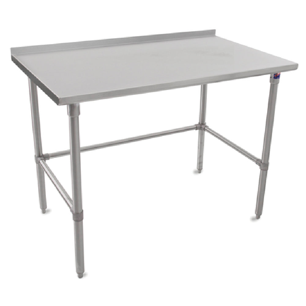 John Boos ST6R1.5-3648SBK Work Table 48"W X 36"D 16/300 Stainless Steel Top With 1-1/2"H Rear Up-turn