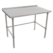 John Boos ST6R1.5-3036SBK-X Work Table 36"W X 30"D 16/300 Stainless Steel Top With 1-1/2"H Rear Up-turn