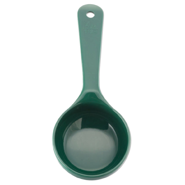 AllPoints 42280 4 Oz Solid Short Handle Forest Green Meas Miser