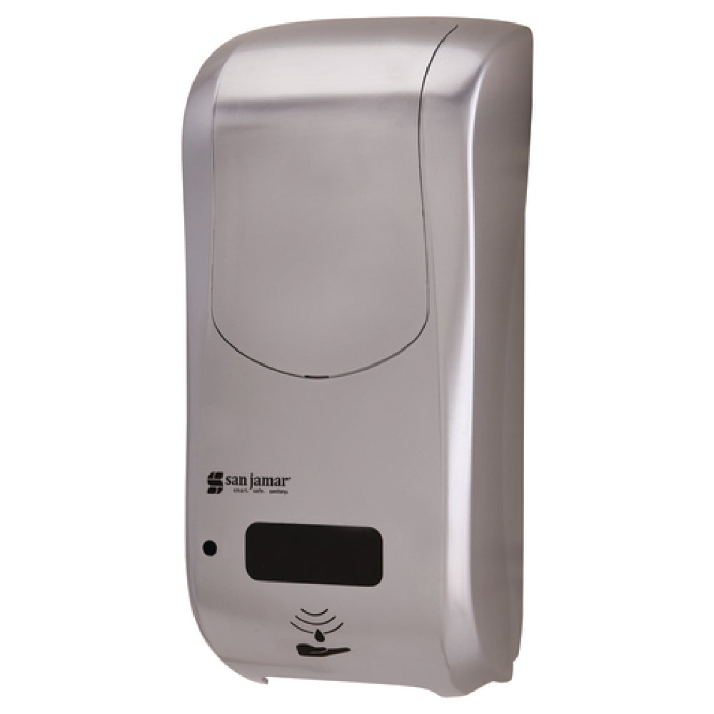 San Jamar SH970SS Summit Rely™ Hybrid Soap Dispenser 5-1/2"W X 4"D X 12"H 900 ML Capacity