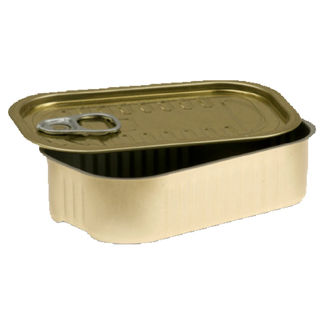 JB Prince R870 Comatec Sardine Tin 4"L X 2"W X 1"H Overall 4 Oz.