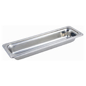 Bon Chef 5410 Food Pan 1/2 Size Long 3 Qt. (96 Oz.) Capacity
