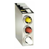 Dispense-Rite CTC-L-3SS - Cup Dispensing Cabinet, Adjustable, (3) ADJ-2F
