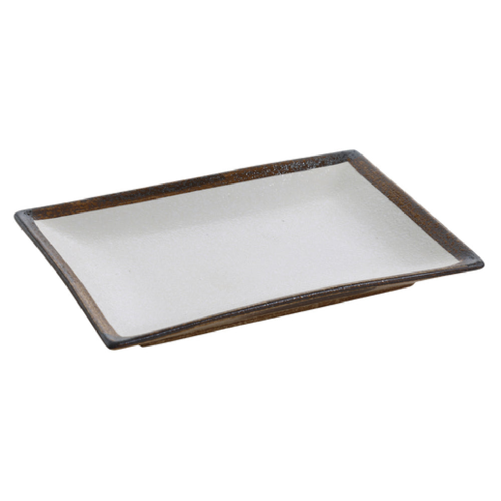 Yanco RO-213 Rockeye Plate 12"L X 8-1/4"W X 1-1/2"H Rectangular