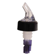 Thunder Group PLPR113C Liquor Pourer 1-1/8 Oz. With Black Collar