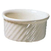 Steelite DC498W Souffle 8 Oz. 4-1/8" Dia. X 2"H
