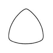 Steelite HL17900 Plate 12" Triangle