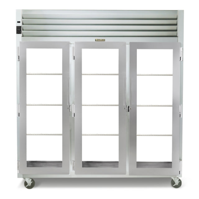 Traulsen AHT332WP-FHG Spec-Line Refrigerator Pass-thru Display Three-section