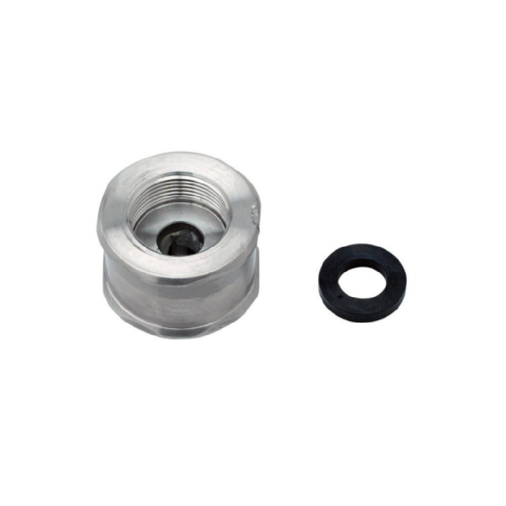 T&S Brass S018200-30 Live Swivel For Pre-Rinse Spray Valves Pre-rinse Hose And Spray Valve Hex Swivel With 7/8-20 UN Female Outlet And 7/8-20 UN Male Inlet. Fits All T&S Spray Valve Handles