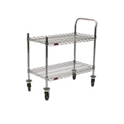 Eagle U2-1836C-RP Red-i-Pak® Utility Cart 2-tier 36"W X 18"D X 36-1/2"H