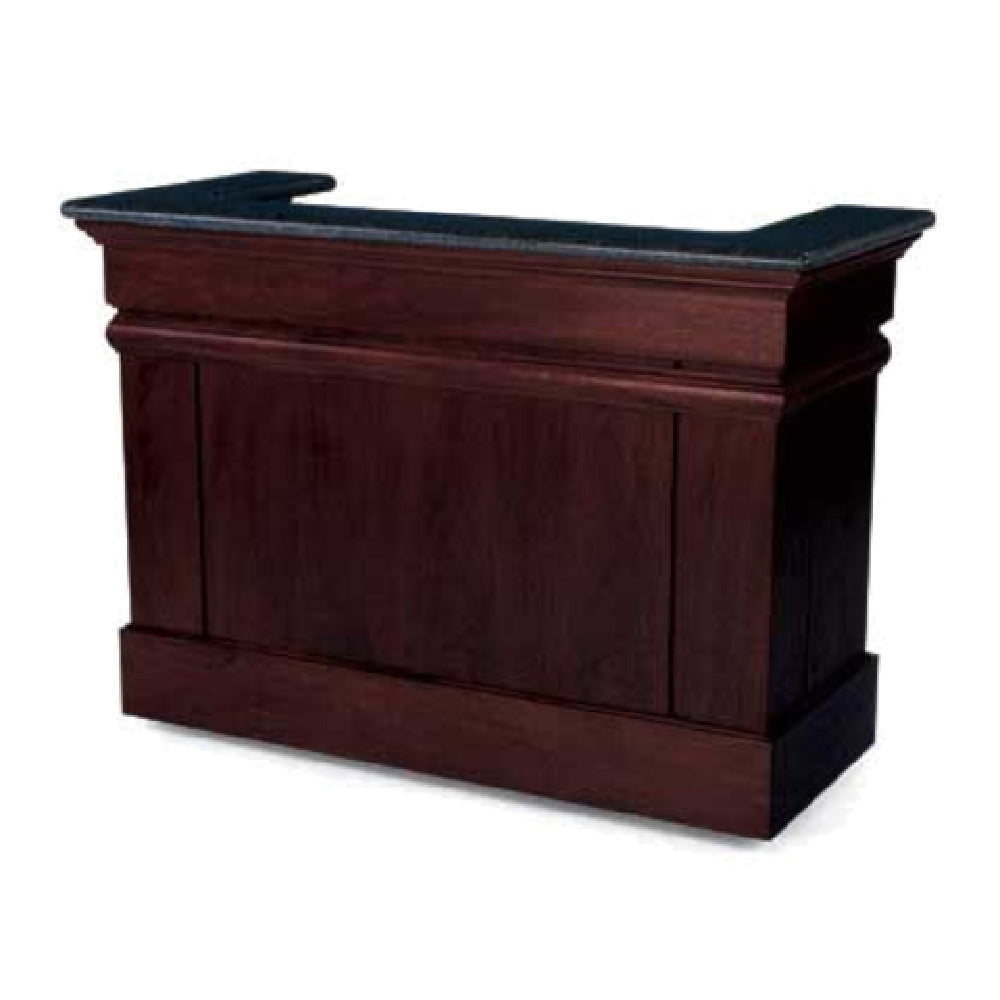 Forbes Industries 5781-6 Mobile Bar 68"L X 30"W X 48"H 6 Ft. Bar Length