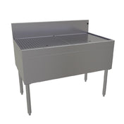 Glastender DBB-42 Underbar Drainboard Free Standing 42"W X 24"D