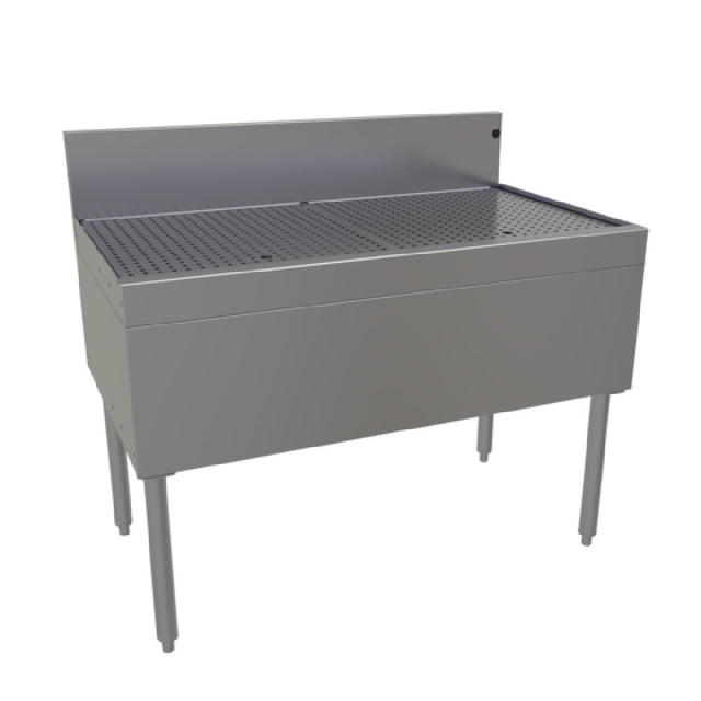 Glastender DBB-42 Underbar Drainboard Free Standing 42"W X 24"D