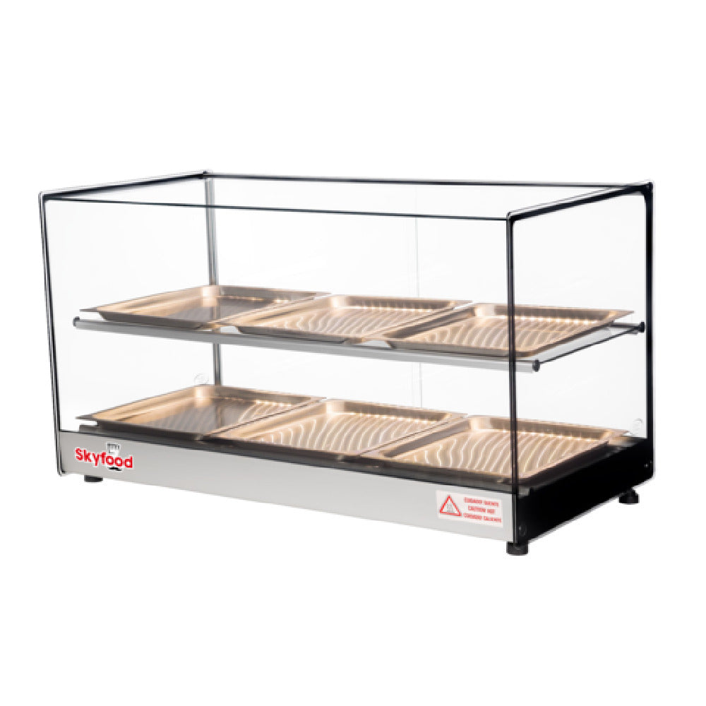 Skyfood Equipment FWDS2-33-6P Food Warmer Display Case Countertop 33"W