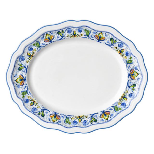 Steelite 62560FP817 Oval Platter 13.0" X 10.5" X 1.0" Adelina