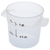Carlisle 1096130 Carlisle StorPlus™ Food Storage Container 1 Qt. Round