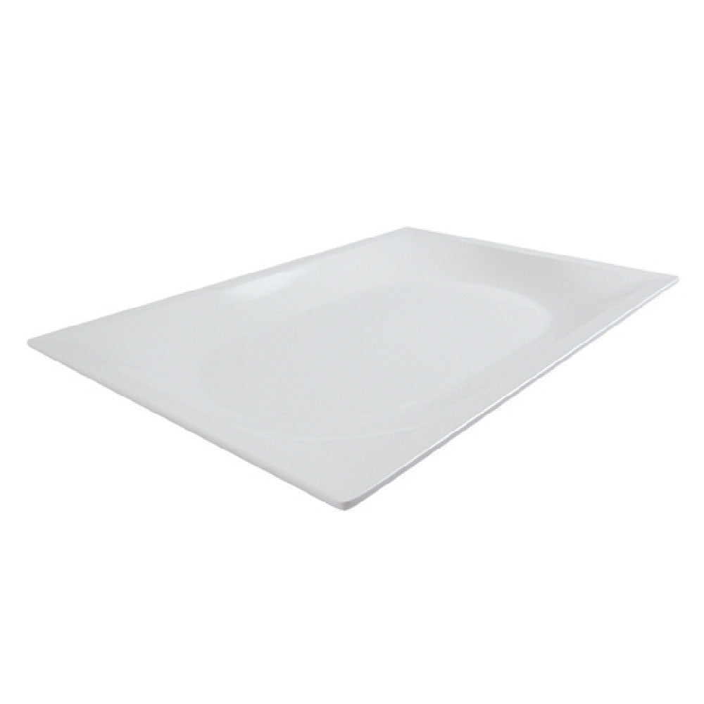 BauscherHepp T1743 Zest Tray 15-9/16" X 10-7/16" Rectangular With Oval Center
