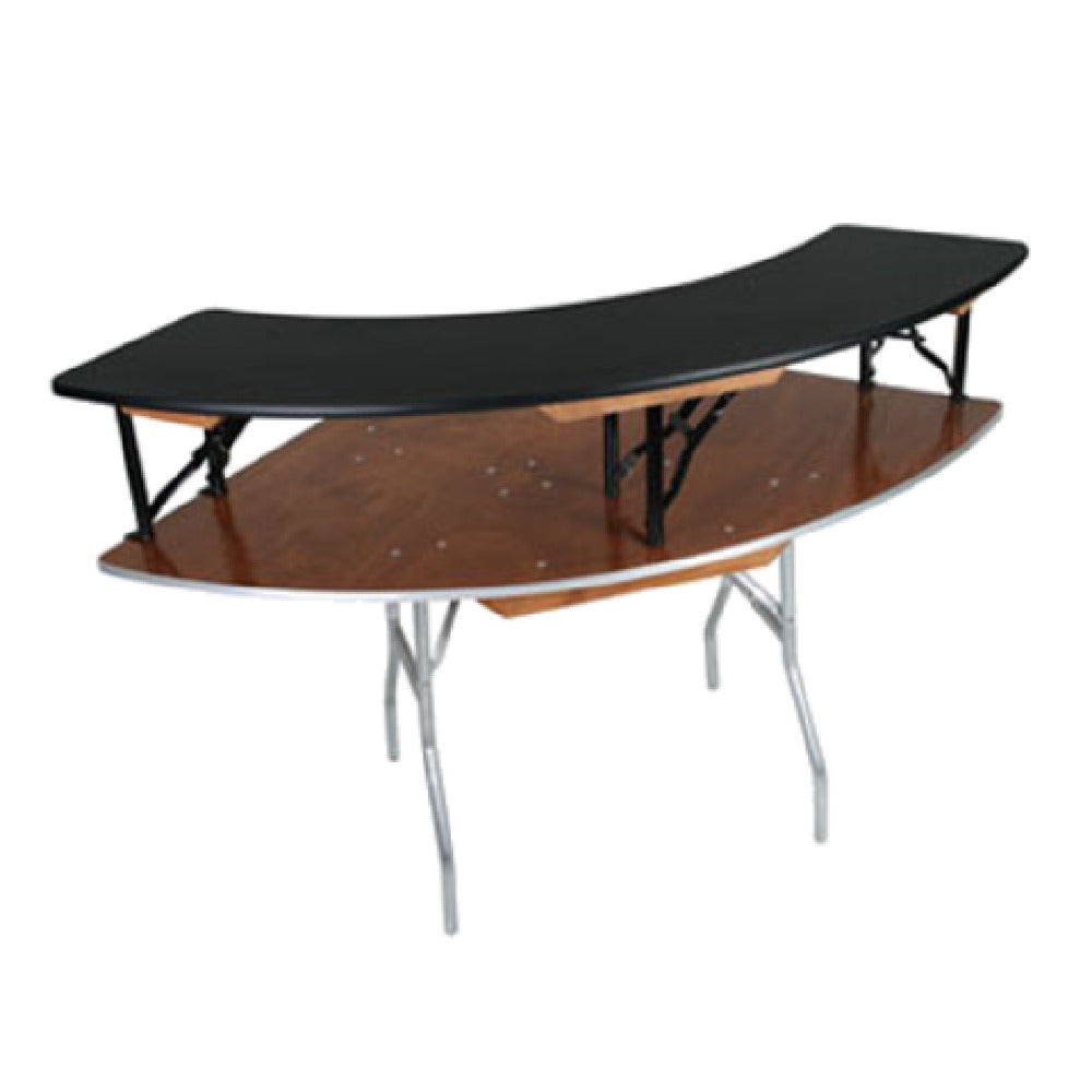 Forbes Industries SBL5X10BOE 200 Series Buffet Table Riser Serpentine 12" Wide X 13"H