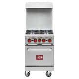 Iron Range IR-4B Commercial Range Natural Gas 24"W