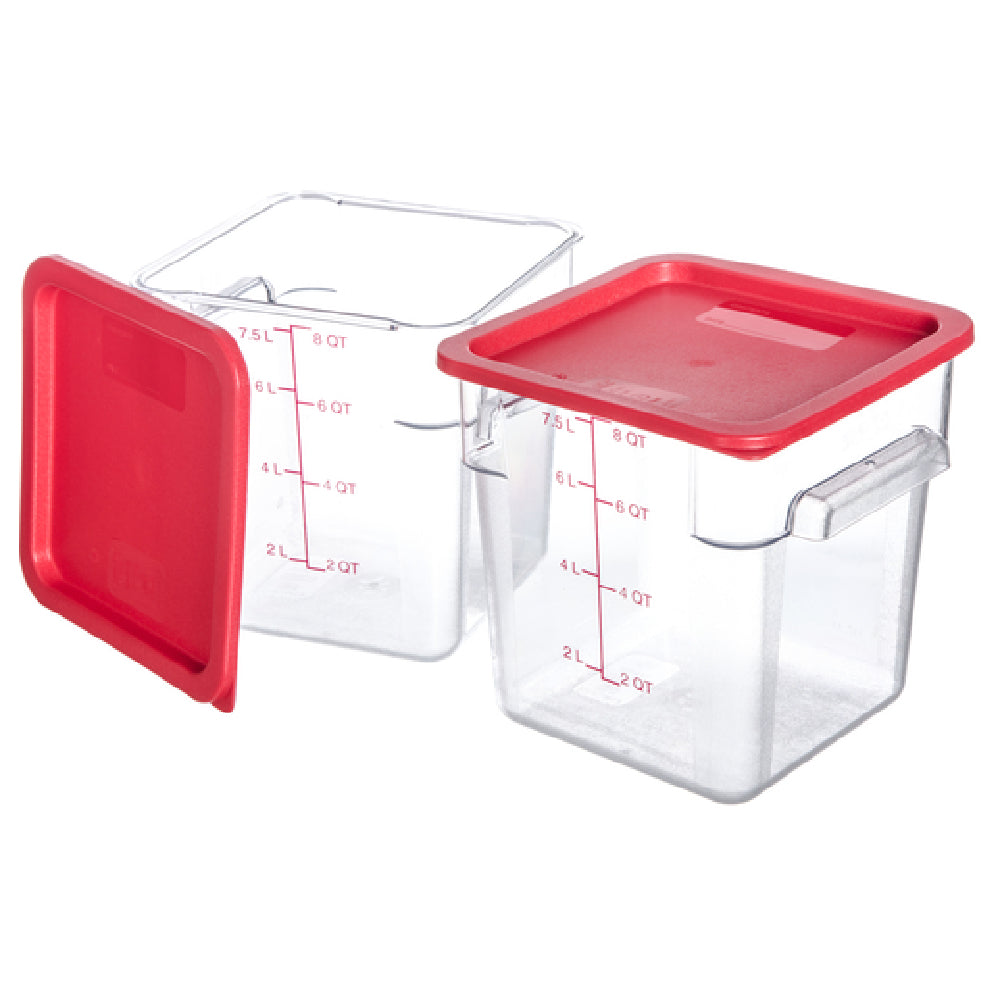 Carlisle 11953-207 Carlisle Squares Food Storage Container Set 8 Qt. 8 Qt.