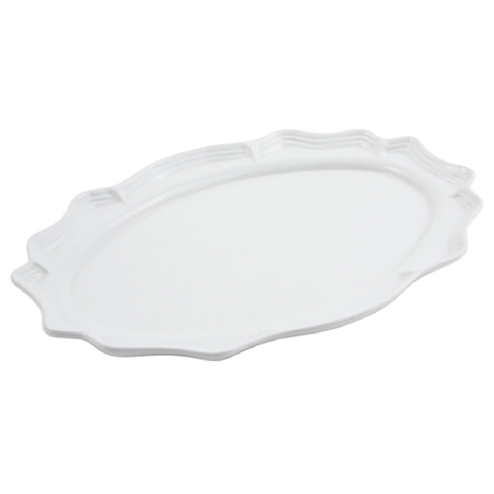 Bon Chef 2021TEAL Queen Anne Platter 8" X 11-1/2" Oval