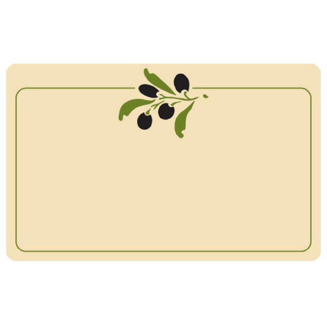 Hubert 72702 - Merchandising Tag, 4" X 2-1/2"H, Rectangular