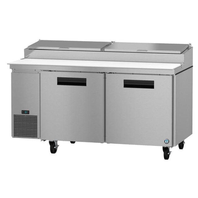 Hoshizaki PR67A Steelheart Series Pizza Prep Table Reach-in Two-section