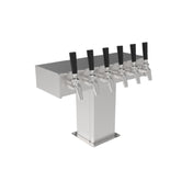 Perlick 4006-6B Tee Draft Beer Tower Countertop 17-3/8"W X 12-15/16"H