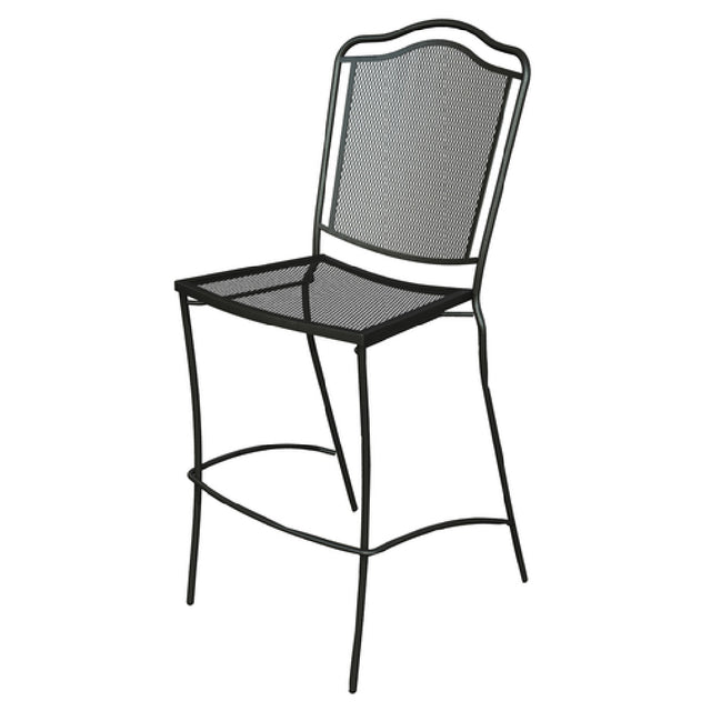 Plantation Prestige Commercial Furniture 2240300-0420 Newport Bar Stool Stackable Armless