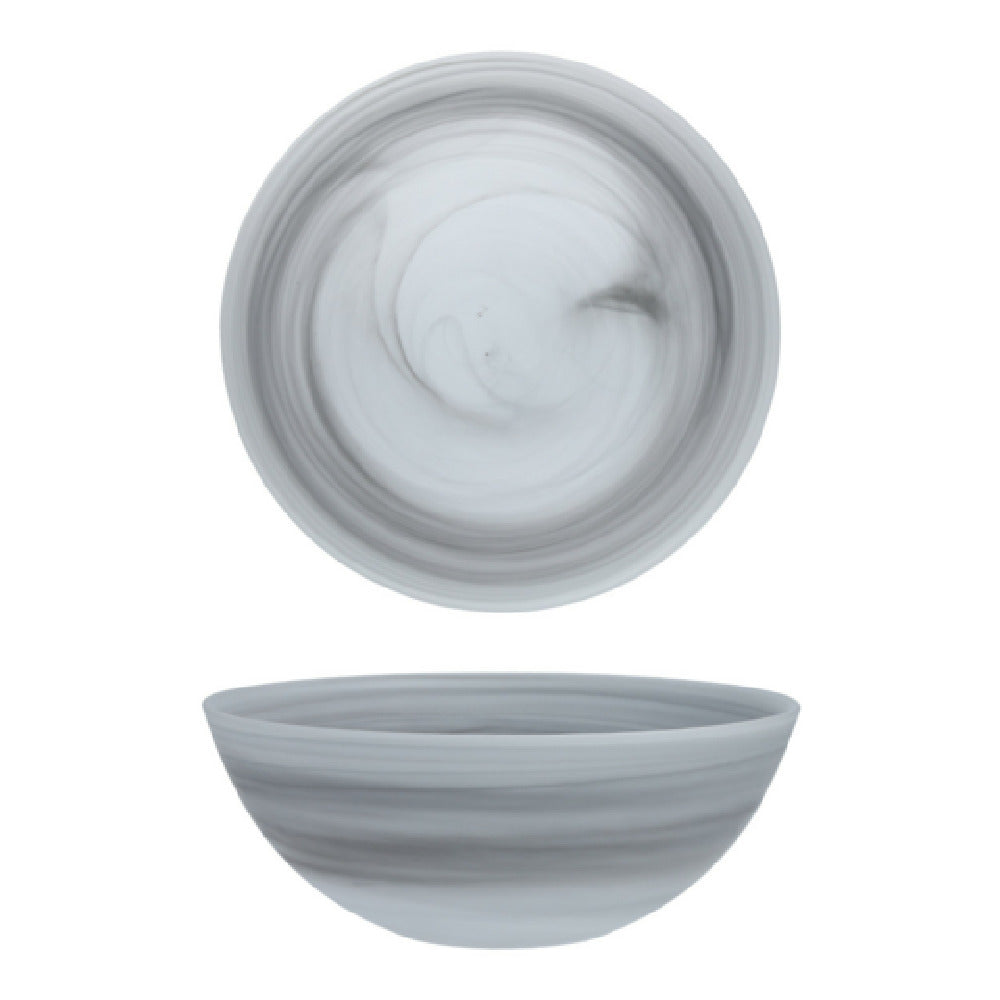 Fortessa 2600.GREY.09 La Jolla Grey Serving Bowl 9.75" (25cm) Dishwasher Safe