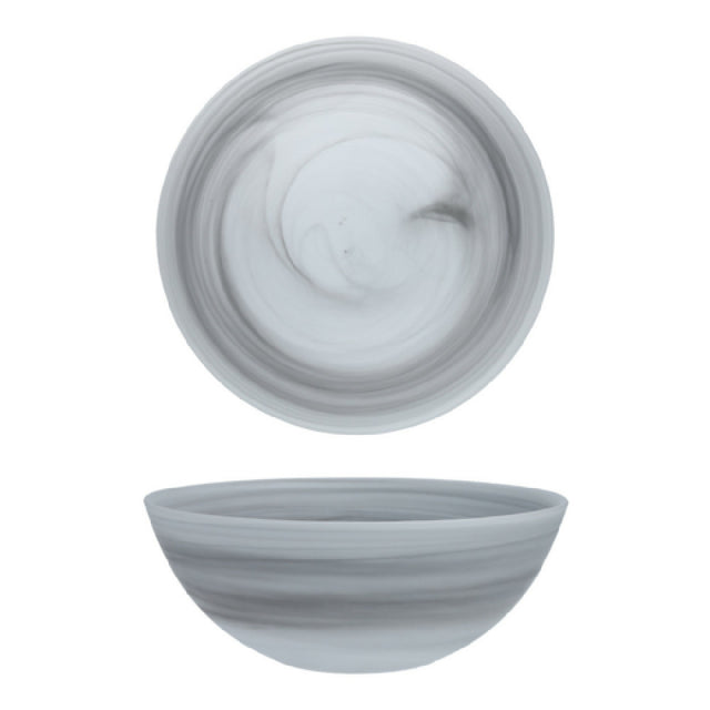 Fortessa 2600.GREY.09 La Jolla Grey Serving Bowl 9.75" (25cm) Dishwasher Safe