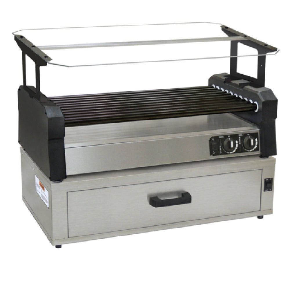 Gold Medal 8552-00-001 - Hot Diggity® Pro X Hot Dog Roller Grill, Large, Countertop