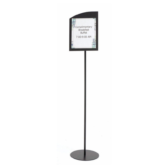 Hubert 12125 - Sign Holder, Floor Stand, 55"H Overall