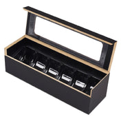 JB Prince RB178 Macaroon Box 7-1/2" X 2-2/5" X 2-1/5" With Plastic Insert For Holding (6) Macaroons