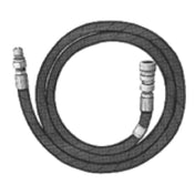 Crown Verity ZCV-NGH075 Natural Gas 3/4" Hose 10 Ft. Comes With Quick Disconnect For MCB-60 & 72