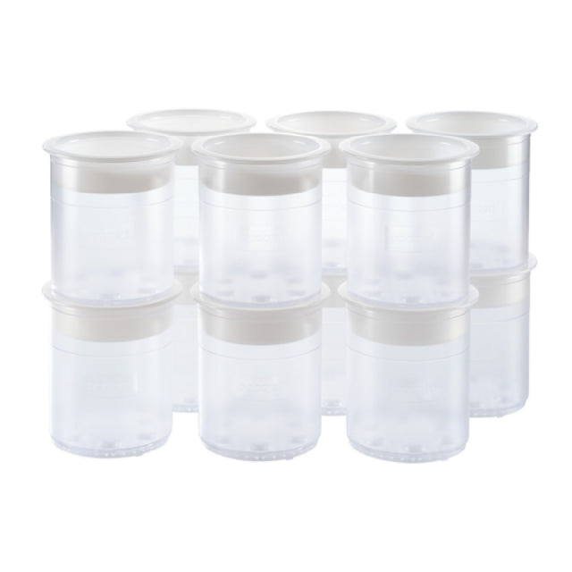 Pacojet USA 139162-E00-00 Synthetic Pacotizing® Beakers With Lids (set Of 12)