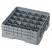 Cambro 25S434151 Camrack® Glass Rack With (2) Soft Gray Extenders Full Size